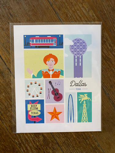 Kelly Renay | Dallas Texas Print
