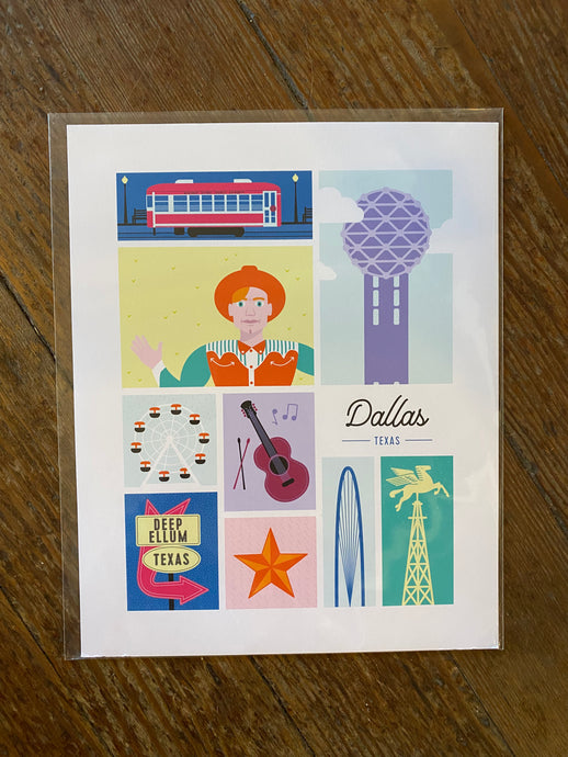 Kelly Renay | Dallas Texas Print