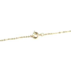 Peachtree Lane | Brass Leaf - Round Pendant Necklace