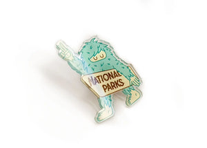 Ello There | Sasquatch National Park Acrylic Pin