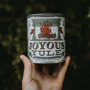 Good & Well Supply Co. | Joyous Yule Holiday Candle
