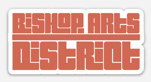 AJ Vagabonds | Bishop Arts District Sticker