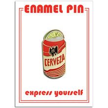 Load image into Gallery viewer, The Found | Tecate Lime wedge pin
