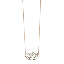 Load image into Gallery viewer, Ten Thousand Villages | Grateful Lotus Necklace