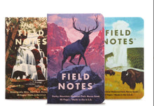 Load image into Gallery viewer, Field Notes | National Parks 3 Pack Assorted