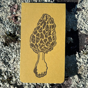 Blackbird Letterpress | Morel Mushroom Jotter
