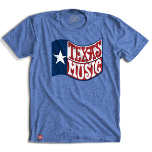 Tumbleweed TexStyles | Texas Music Flag T-Shirt