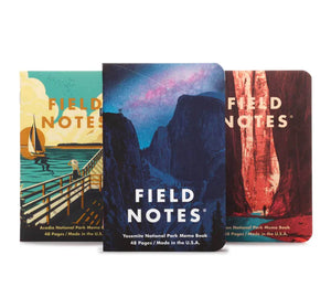Field Notes | National Parks 3 Pack Assorted