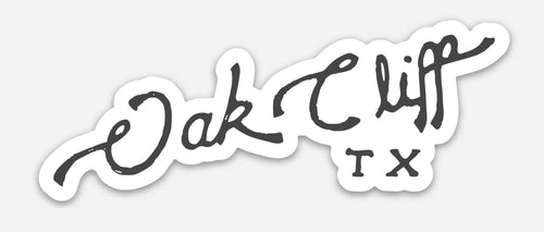 AJ Vagabonds | Oak Cliff TX Small Sticker