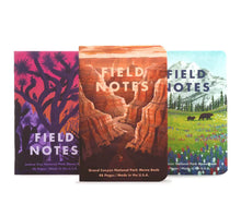 Load image into Gallery viewer, Field Notes | National Parks 3 Pack Assorted