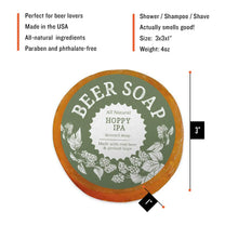 Load image into Gallery viewer, Swag Brewery Beer Round Soap