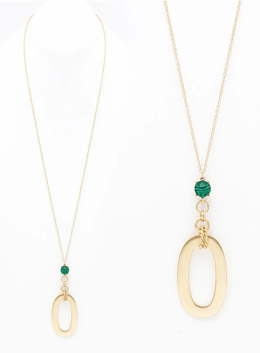 The Supply Society | Alena Malachite Necklace