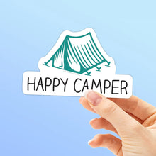Load image into Gallery viewer, Sentinel Supply | Happy camper Tent Camping Sticker