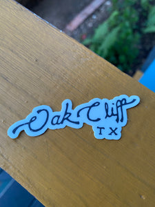 AJ Vagabonds | Oak Cliff TX Small Sticker