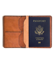Load image into Gallery viewer, Bexar Goods | Passport Wallet Brown